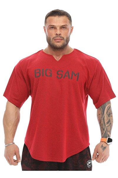 Big Sam Oversize Bodybuilding Rag Top T-shirt 3332
