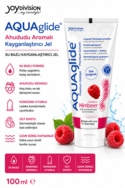 Joy Division AquaGlide Ahududu Aromalı Kayganlaştırıcı Jel 100 Ml
