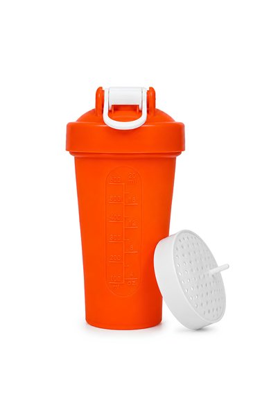 COOL PLASTİK King of the Gym Shaker 650 ml Protein Shaker with Scale and Leak-Proof Lid