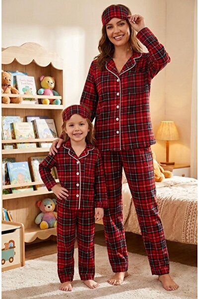 Generic Brand Set de pijamale pentru fete din țesătură din piele intoarsa din...
