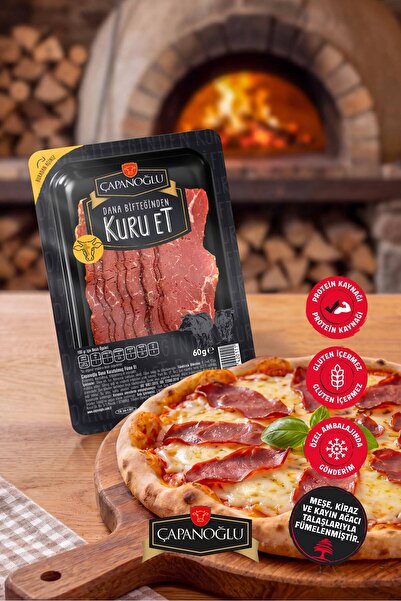 Çapanoğlu Dilimlenmiş Dana Kuru Et 60 Gr Yüksek Proteinli Glutensiz Sağlıklı ...