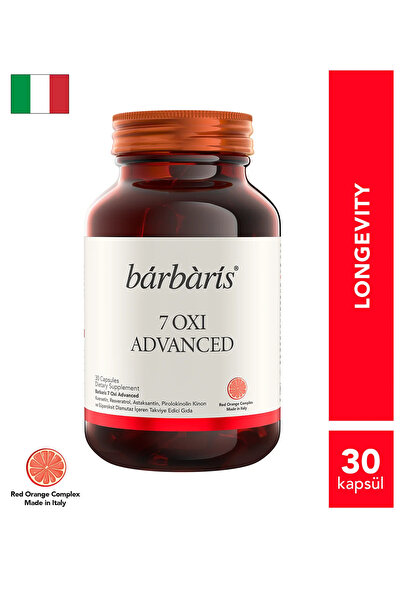 Barbaris 7 Oxi Advanced - 30 Capsules - Supplementing Food Supplement Contain...