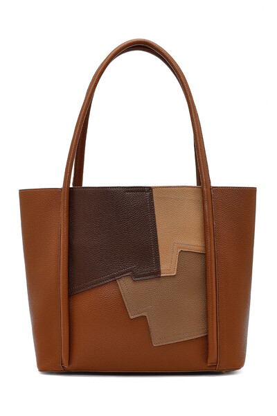 Derimod Women's Tan Printed Shoulder Bag 26Pbd272514