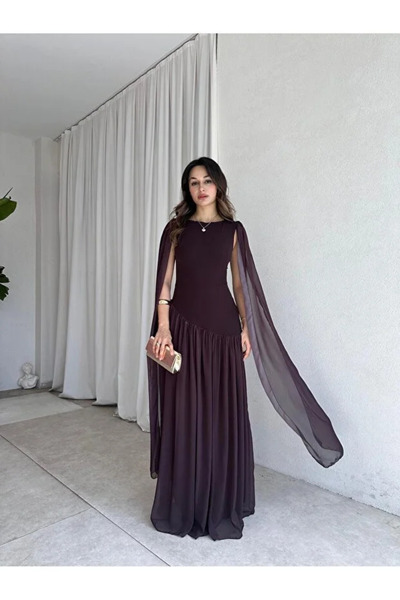 HIYOMI FASHIN فستان سهره اميرة البنفسجية