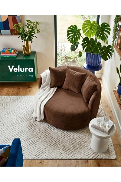 Velura Home & Living Miz Berjer & Puf & Armut & Tekli Koltuk & Dinlenme Koltu...