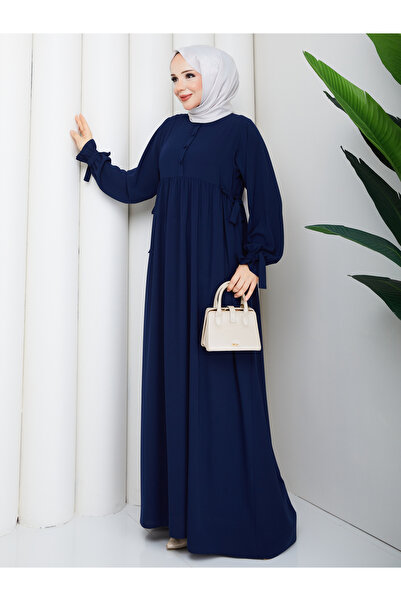 Rüyam Moda فستان مديني من الحرير التباوي