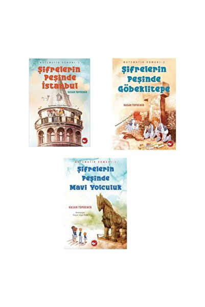 Beyaz Balina Yayınları Şifrelerin Peşinde Serisi İstanbul Göbeklitepe ve Mavi...