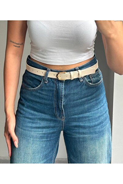 LİA KEMER Loyal Oval Buckle Model Jacket Belt Dress Belt Trouser Belt