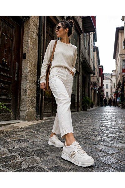 Mammamia 7110 EREN SHOES&BAG Γυναικεία αθλητικά παπούτσια από γνήσιο δέρμα με...