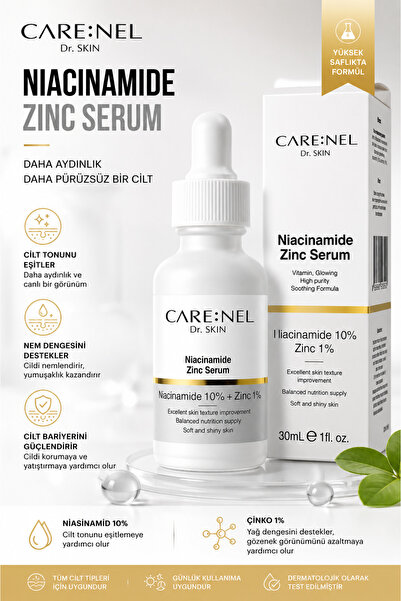 Care:Nel Care Nel Dr. Skin Niacinemide Zinc Cilt Bakım Serumu 30 ml