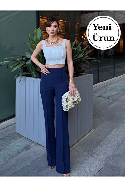 Nadrina Grass Detailed Trousers