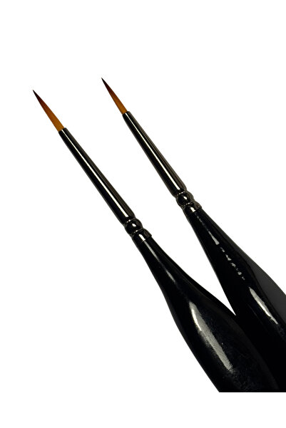 Pinart Kolinsky 2026 Series Gilded Miniature Brush Set 3/0 5/0
