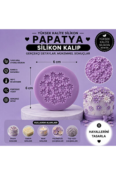 Dr.Paste Silikon Kalıp Papatya