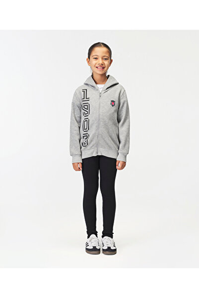 Kartal Yuvası BEŞİKTAŞ JR KAPÜŞONLU FERMUARLI SWEATSHIRT 6526272T3