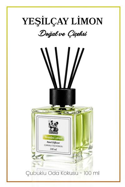 Rosie Yeşilçay Limon Çubuklu Oda Kokusu 100 ml