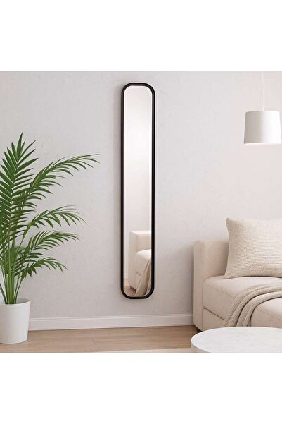 PAN HOME Ember Wall Mirror 21x124cm-black