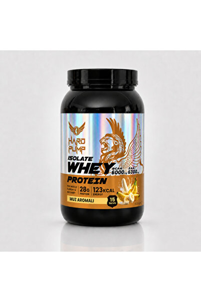Hard Pump İzole Whey Protein Tozu Muz Aromalı 530 G