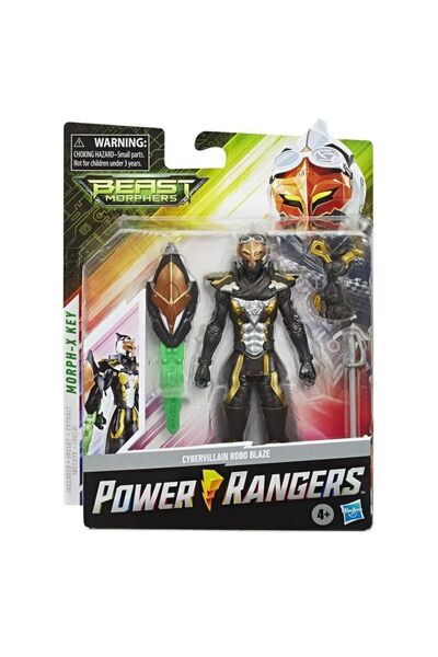 Hasbro Power Rangers Beast Morphers Figure Cybervillian Robo Blaze E7829