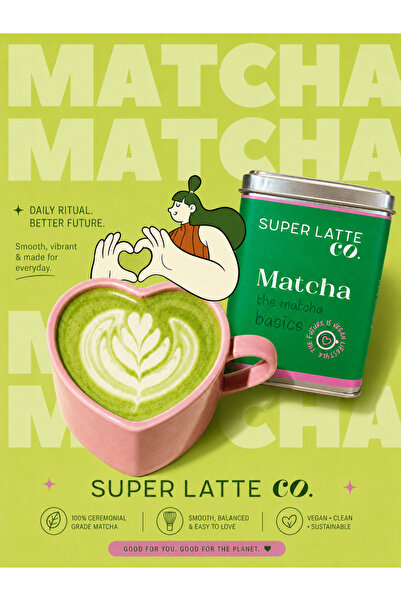 SUPER LATTE CO MATCHA