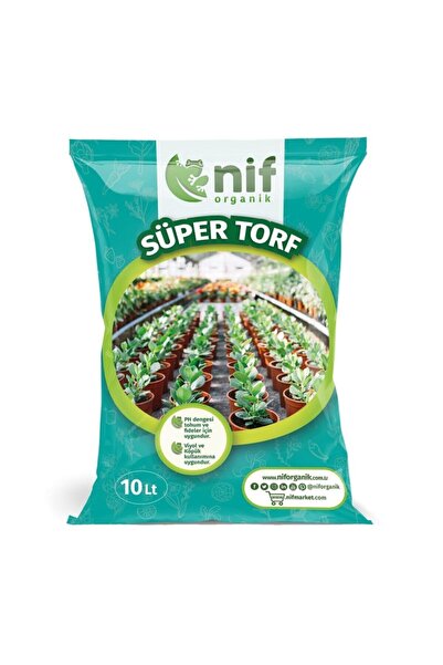 Genel Markalar Nif Organik - Süper Torf 10 Lt