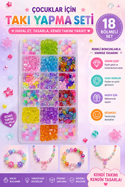 By MO Accessories Boncukla Takı Yapma Hobi Seti - Boncukla Kendin Yap - Hobi ...