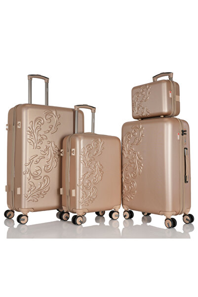 Assoda Asuda 4-Piece Designer Wedding and Honeymoon Luggage Set