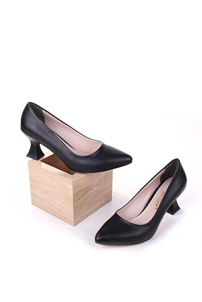 Papuçsepeti Papuç Sepeti 801 Pantofi clasici cu toc de 6 cm pentru damă