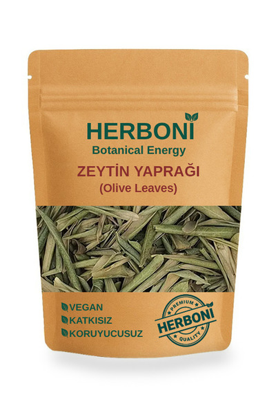 HERBONİ Olive Leaf 100g, Olive Leaves, Oleae Folium, Oleaceae, Immortal Tree ...