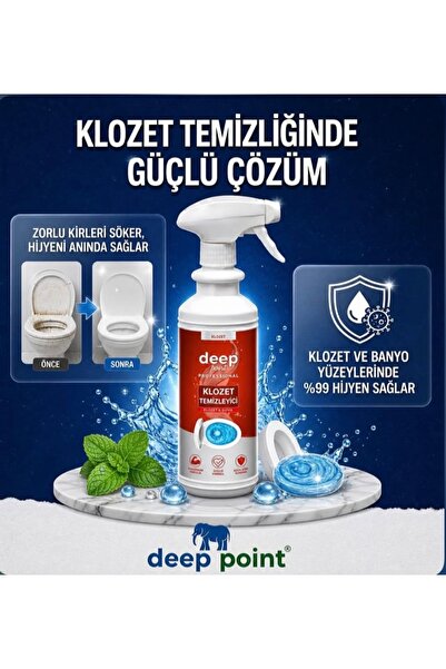 deep point türkiye Dp Klozet Temizleyici Sprey