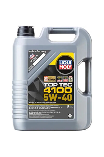 Liqui Moly Моторно масло Top Tec 4100 5W40 5L