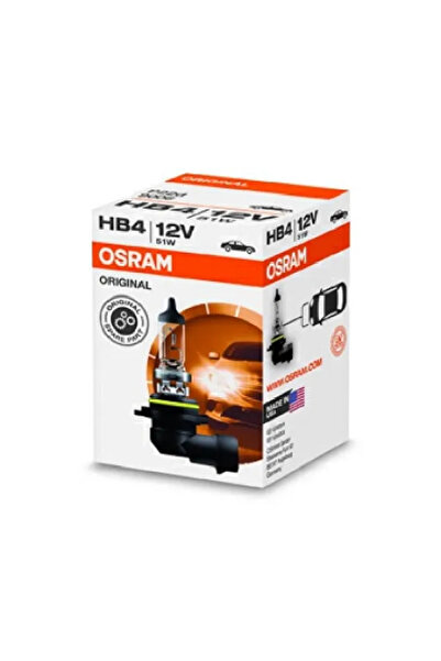 Osram Стандартна халогенна крушка за фарове на автомобил HB4 51W 12V
