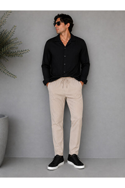 KONSEPT35 Men's Ottoman Fabric Suit with Shirt