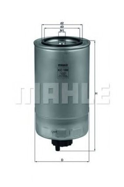 Mahle Original Filtru de combustibil KC 186
