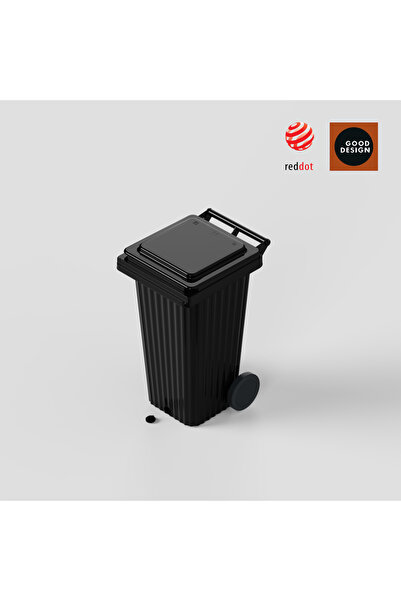 Wave Bin Pubela Europubela AETA 120 L negru clasic – super rezistenta, design...