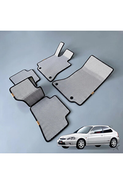 CARMAT Honda Civic EK Hatchback 1996-2001 Oto Paspas - Elmas Doku Havuzlu EVA Takım