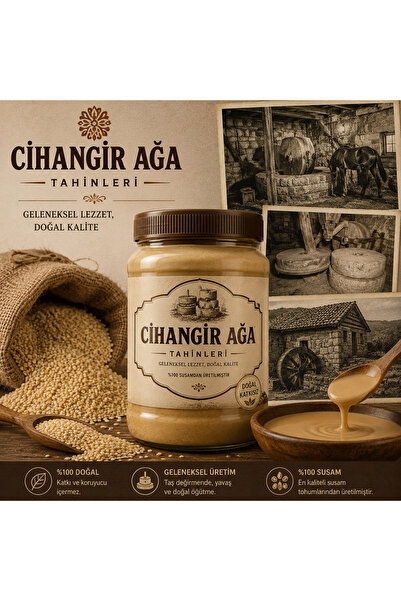 CİHANGİR AĞA TAHİNLERİ Cihangir Ağa Tahin %100 Susam 1000 g