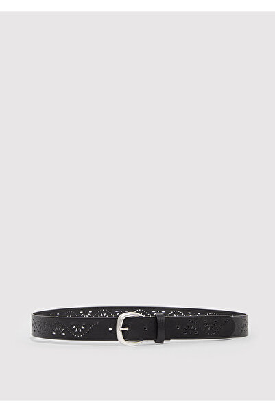 Mavi Black Faux Leather Belt 1913841-900