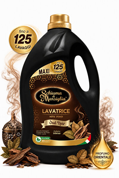 Schiuma di Marsiglia Detergent lichid pentru rufe Lavatrice Oud Noir – Oud In...