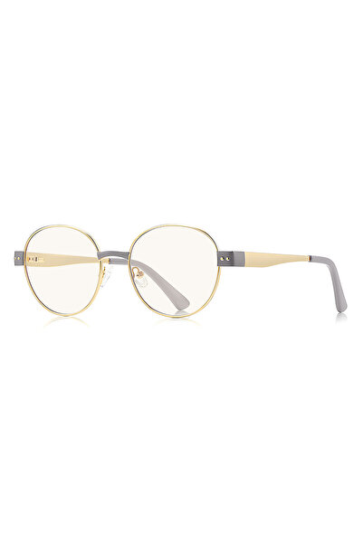 Techsuit Ochelari anti-lumină albastră Reflex PC (3175) - pentru Femei, Rotun...