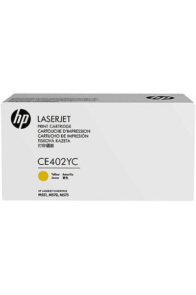 HP Тонер CE402YC жълт, 7800 страници