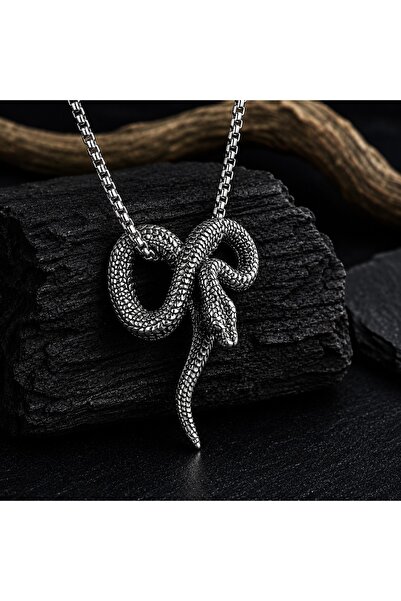 voyageaccessory Paslanmaz Çelik Antik Gümüş Gotik Tarz Şifa Simgesi Spiritüel...