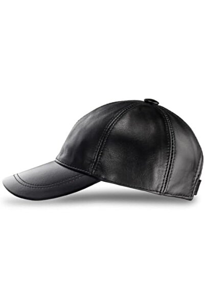 EratLeather Genuine Leather Baseball Cap Unisex Adjustable Fits All Sizes