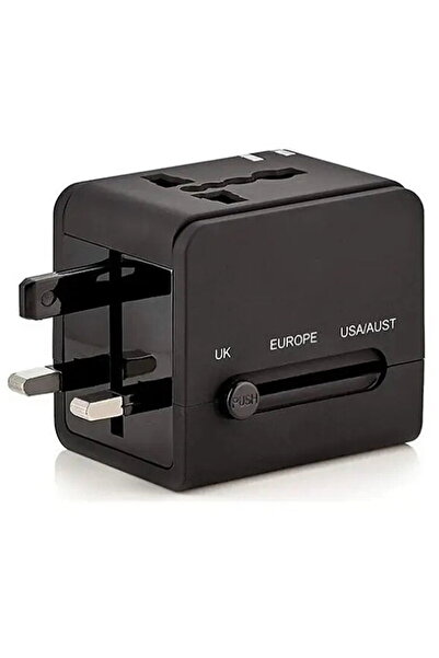 Techsuit Adaptor pentru Priză PD20W, QC, USB, Type-C, EU, UK, AUS, US - (HHT1...