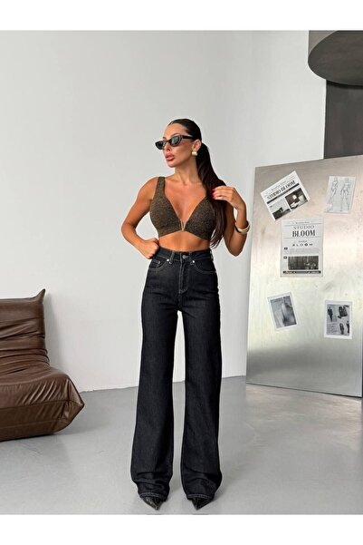HerTon High Waist Wide Leg Jeans