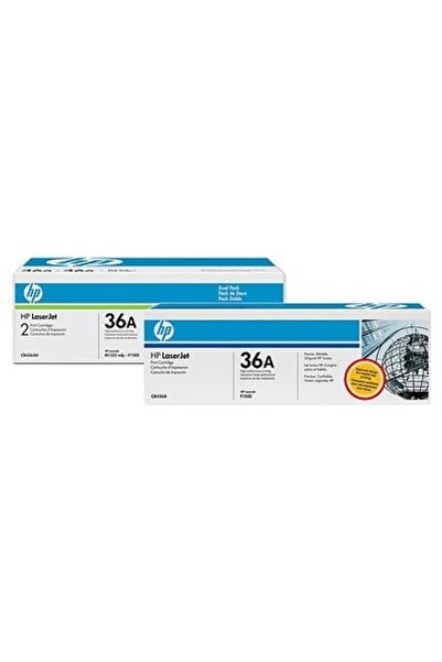 HP Set 2 cartușe toner HPTON-CB436AD, Negru