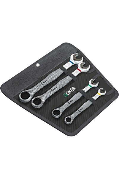 wera Set de chei inelare cu clichet Joker - 4 piese - 05073290001