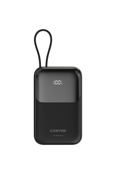 CANYON CNS-CPB101BK, 22.5 W, 10000 mAh, Negru