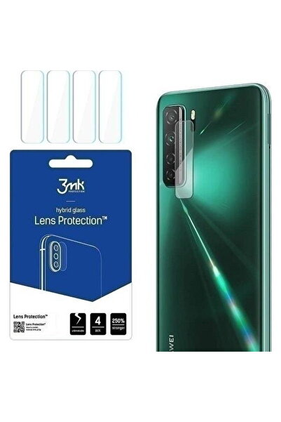3MK Protecție lentilă cameră foto pentru Huawei P40 Lite 5G, Sticlă hibridă 7H