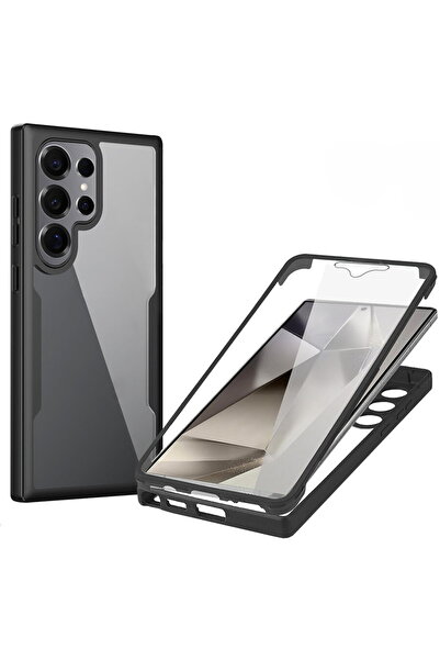 Techsuit Husă pentru Samsung Galaxy S25 Ultra + Folie - ColorVerse 360 Series...
