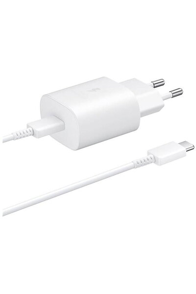 Samsung USB-C 25W Alb